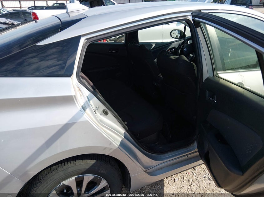 2021 Toyota Prius VIN JTDL9MFU4M3030675 IAAI salvage auction — FRONT END, Salvage Title, sold $5,500 on 2026-07-23 (photo 8)