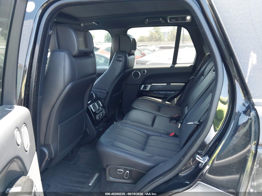 2014 Land rover RANGE ROVER VIN SALGS2EF5EA143361 IAAI salvage auction — REAR END, Salvage Title, sold $6,200 on 2026-07-12 (photo 8)