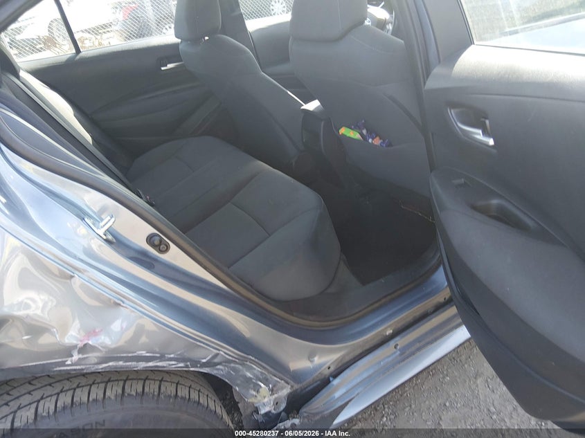 2020 Toyota Corolla VIN 5YFEPRAE5LP113517 IAAI salvage auction — LEFT REAR, Salvage (New Jersey), sold $4,350 on 2026-07-29 (photo 8)