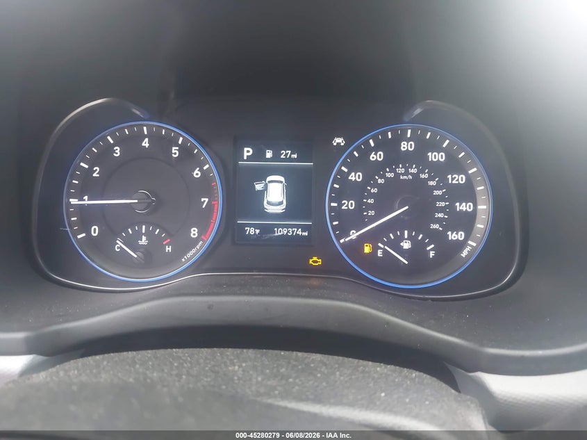 2021 Hyundai Kona VIN KM8K22AA2MU612930 IAAI salvage auction — FRONT END, Salvage Title, sold $3,500 on 2026-07-14 (photo 7)