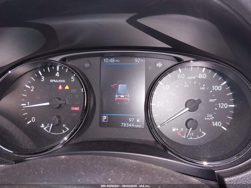 2020 Nissan Rogue VIN JN8AT2MT0LW040385 IAAI salvage auction — REAR END, Salvage Title, sold $2,500 on 2026-07-21 (photo 7)
