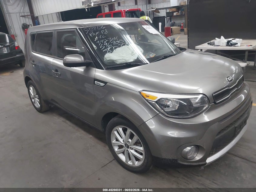 2018 Kia Soul VIN KNDJP3A57J7596700 IAAI salvage auction — LEFT SIDE, Salvage Title, sold $1,525 on 2026-07-07 (photo 1)