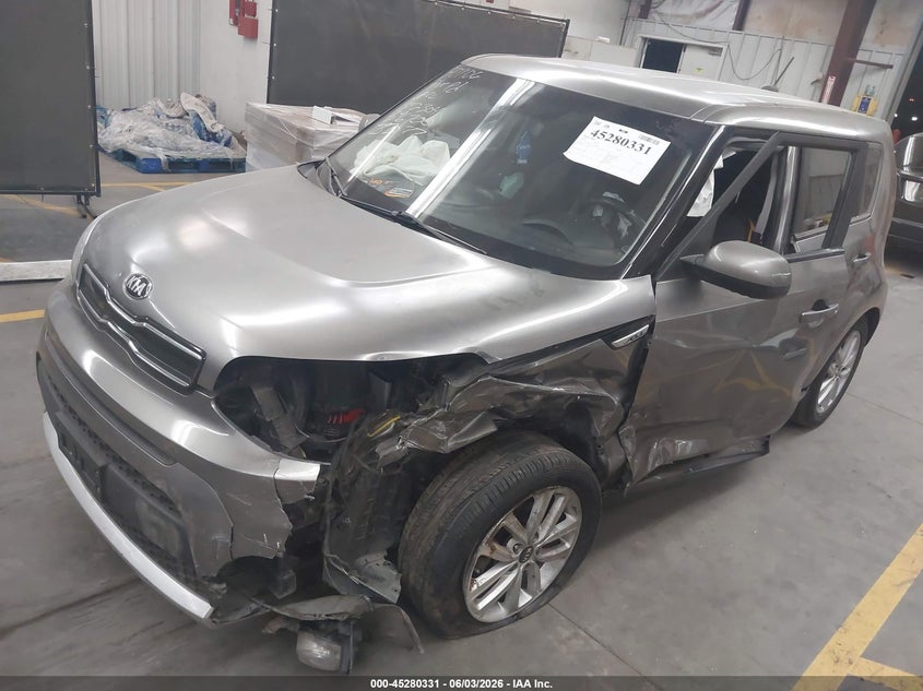 2018 Kia Soul VIN KNDJP3A57J7596700 IAAI salvage auction — LEFT SIDE, Salvage Title, sold $1,525 on 2026-07-07 (photo 2)