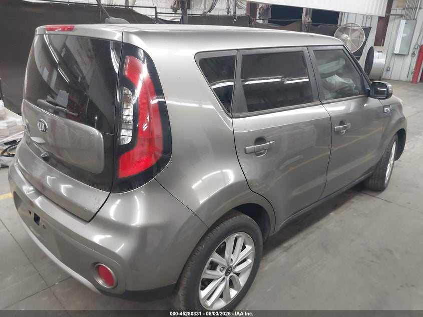 2018 Kia Soul VIN KNDJP3A57J7596700 IAAI salvage auction — LEFT SIDE, Salvage Title, sold $1,525 on 2026-07-07 (photo 4)