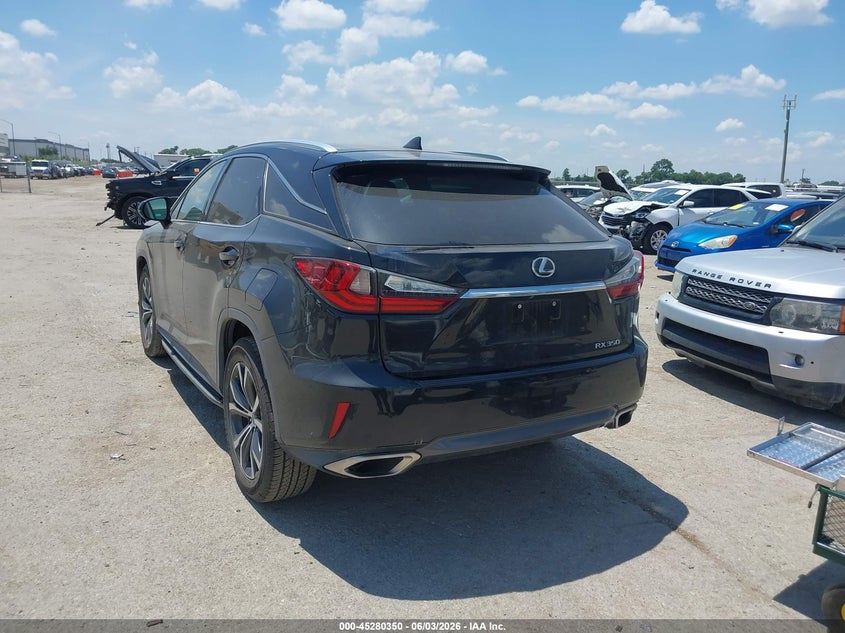 2017 Lexus Rx VIN 2T2ZZMCA2HC053188 IAAI salvage auction — FRONT END, Original (Texas), sold $9,800 on 2026-07-31 (photo 3)