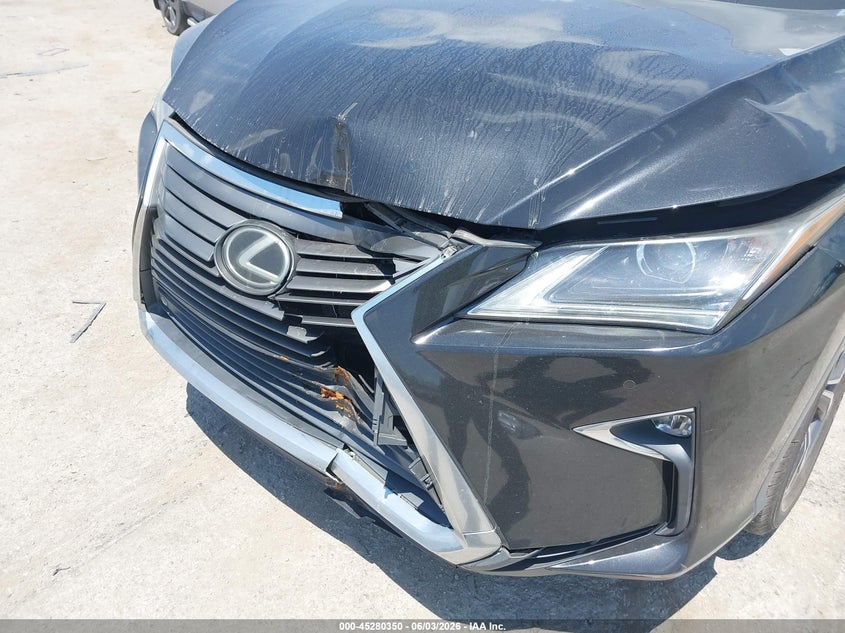 2017 Lexus Rx VIN 2T2ZZMCA2HC053188 IAAI salvage auction — FRONT END, Original (Texas), sold $9,800 on 2026-07-31 (photo 6)