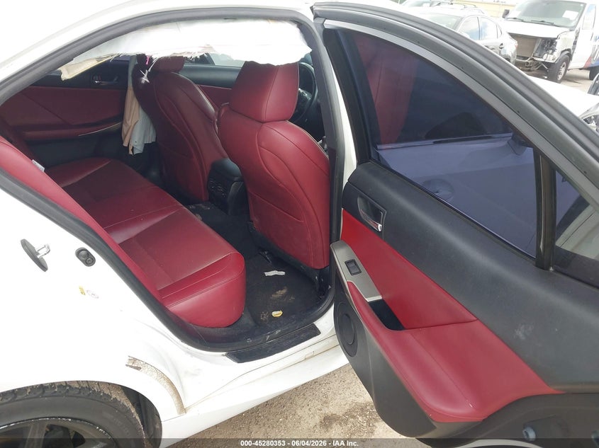 2015 Lexus Is VIN JTHBF1D20F5072450 IAAI salvage auction — FRONT END, Salvage Title, sold $2,875 on 2026-07-22 (photo 8)