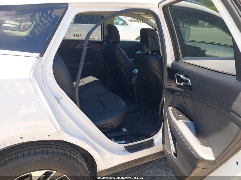 2023 Kia Sportage VIN 5XYK3CAF1PG009170 IAAI salvage auction — REAR END, Salvage Title, sold $6,400 on 2026-07-27 (photo 8)