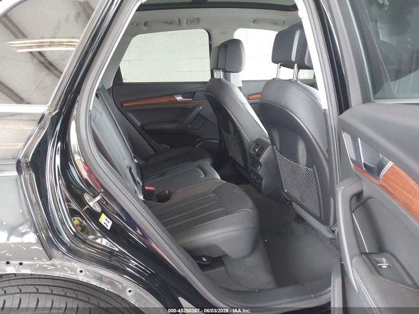 2021 Audi Q5 VIN WA1BAAFY8M2115796 IAAI salvage auction — REAR END, Bill Of Sale (Washington), sold $10,300 on 2026-07-08 (photo 8)