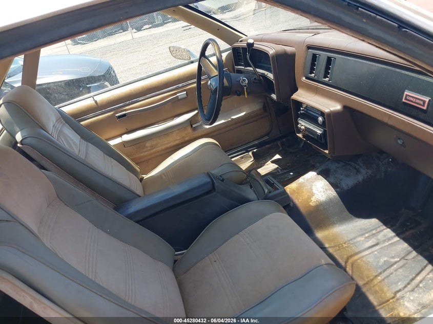 1981 Chevrolet El camino VIN 1GCCW80KXBD485383 IAAI salvage auction — NORMAL WEAR, Clear (South Carolina), sold $2,000 on 2026-08-19 (photo 5)