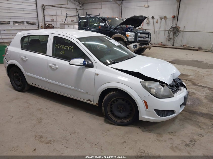 2008 Saturn Astra VIN W08AR671285097723 IAAI salvage auction — FRONT END, Original (West Virginia), sold $225 on 2026-07-09 (photo 1)