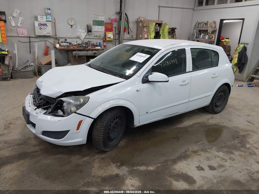 2008 Saturn Astra VIN W08AR671285097723 IAAI salvage auction — FRONT END, Original (West Virginia), sold $225 on 2026-07-09 (photo 2)