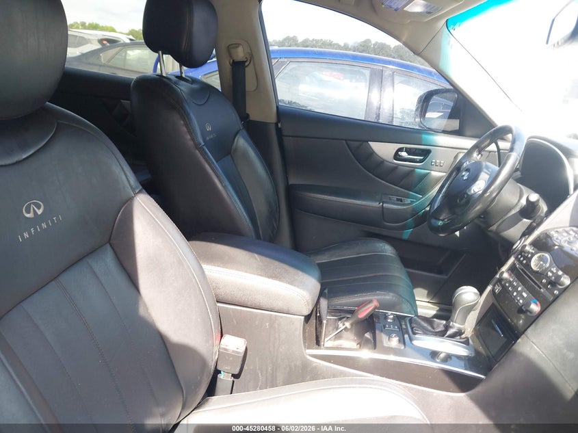 2012 Infiniti Fx VIN JN8AS1MW1CM151952 IAAI salvage auction — NORMAL WEAR, Clear (South Carolina), sold $500 on 2026-07-14 (photo 5)