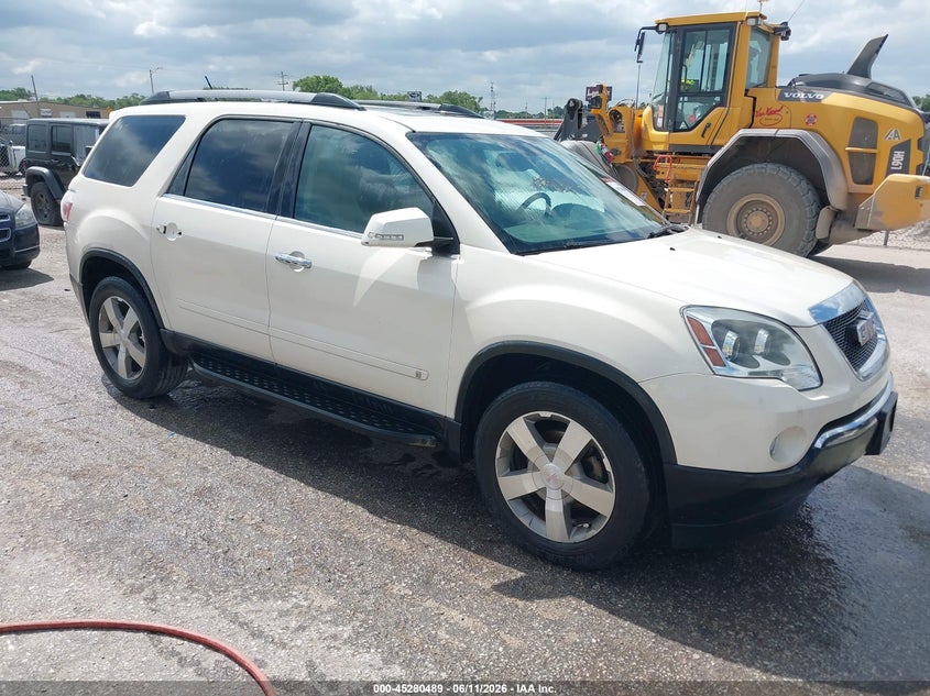 2010 Gmc Acadia VIN 1GKLRMED0AJ148882 IAAI salvage auction — SIDE, Clear (Kansas), sold $400 on 2026-07-24 (photo 1)