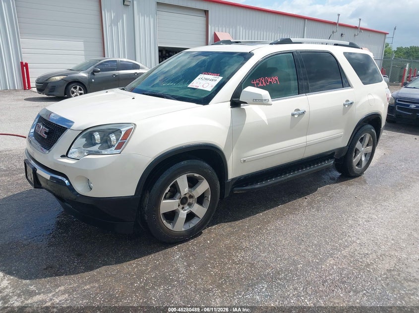 2010 Gmc Acadia VIN 1GKLRMED0AJ148882 IAAI salvage auction — SIDE, Clear (Kansas), sold $400 on 2026-07-24 (photo 2)