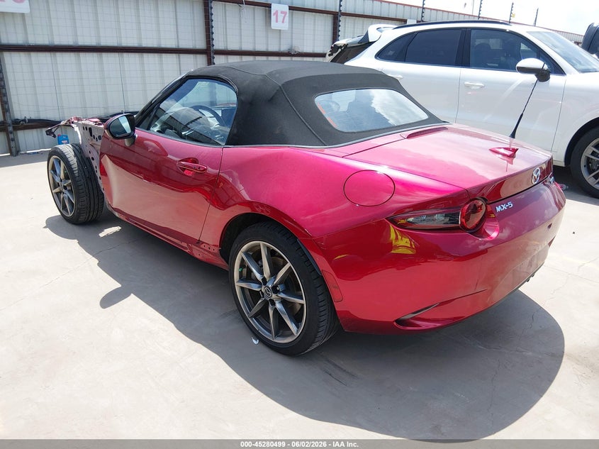 2022 Mazda Mx-5 VIN JM1NDAD74N0508292 IAAI salvage auction — FRONT END, Original (Texas), sold $5,500 on 2026-07-28 (photo 3)