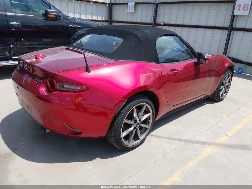 2022 Mazda Mx-5 VIN JM1NDAD74N0508292 IAAI salvage auction — FRONT END, Original (Texas), sold $5,500 on 2026-07-28 (photo 4)