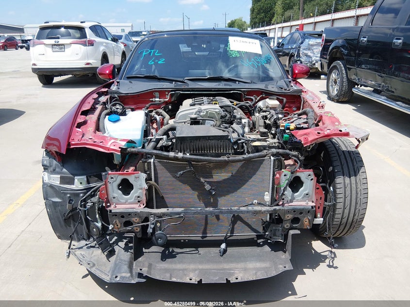2022 Mazda Mx-5 VIN JM1NDAD74N0508292 IAAI salvage auction — FRONT END, Original (Texas), sold $5,500 on 2026-07-28 (photo 6)