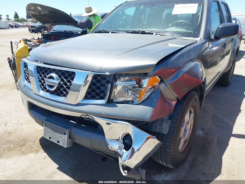 2007 Nissan Frontier VIN 1N6AD07U77C459744 IAAI salvage auction — FRONT END, Salvage (California), sold $2,350 on 2026-07-09 (photo 6)