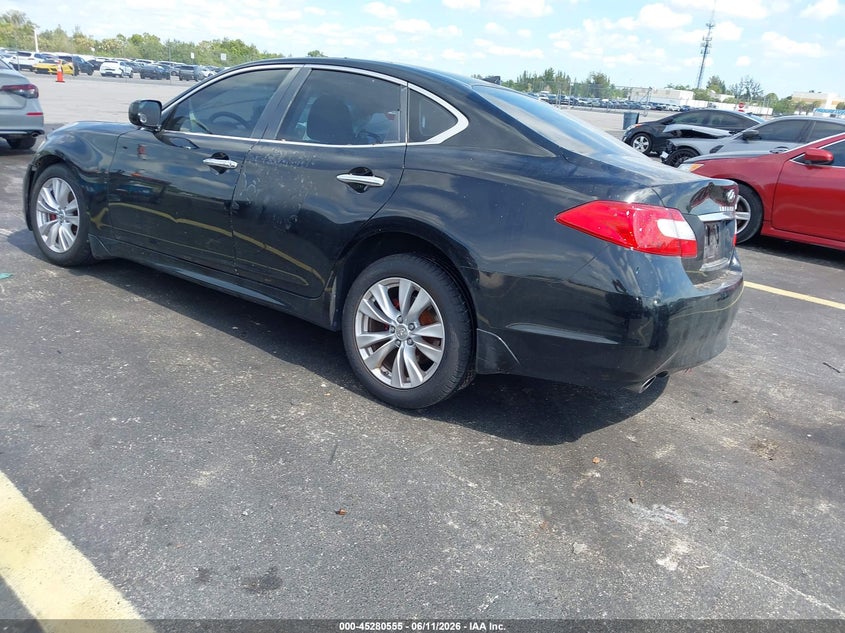 2011 Infiniti M37 VIN JN1BY1AR9BM371841 IAAI salvage auction — RIGHT FRONT, Rebuildable (Florida), sold $375 on 2026-07-09 (photo 3)