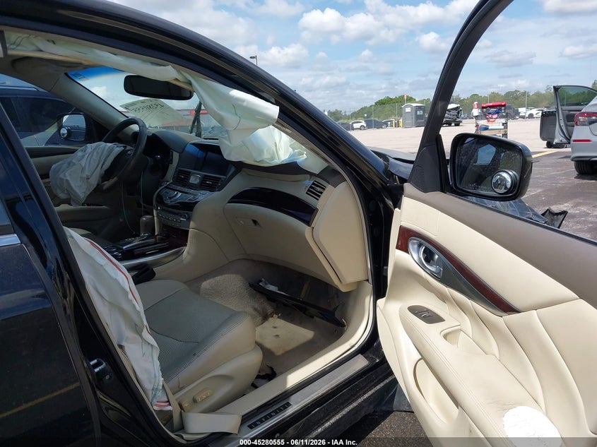 2011 Infiniti M37 VIN JN1BY1AR9BM371841 IAAI salvage auction — RIGHT FRONT, Rebuildable (Florida), sold $375 on 2026-07-09 (photo 5)