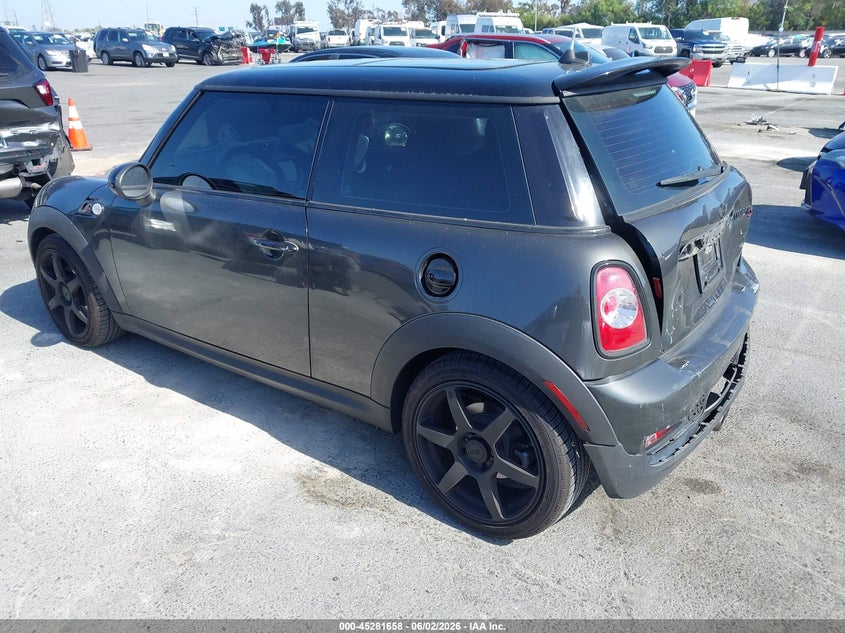 2013 Mini Hard top VIN WMWSV3C54DT392789 IAAI salvage auction — REAR END, Salvage Title, sold $750 on 2026-07-23 (photo 3)