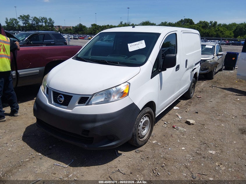 2014 Nissan Nv200 VIN 3N6CM0KN7EK697965 IAAI salvage auction — LEFT REAR, Salvage (Tennessee), sold $1,975 on 2026-07-24 (photo 2)