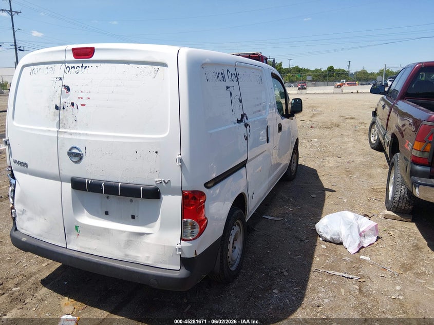 2014 Nissan Nv200 VIN 3N6CM0KN7EK697965 IAAI salvage auction — LEFT REAR, Salvage (Tennessee), sold $1,975 on 2026-07-24 (photo 4)