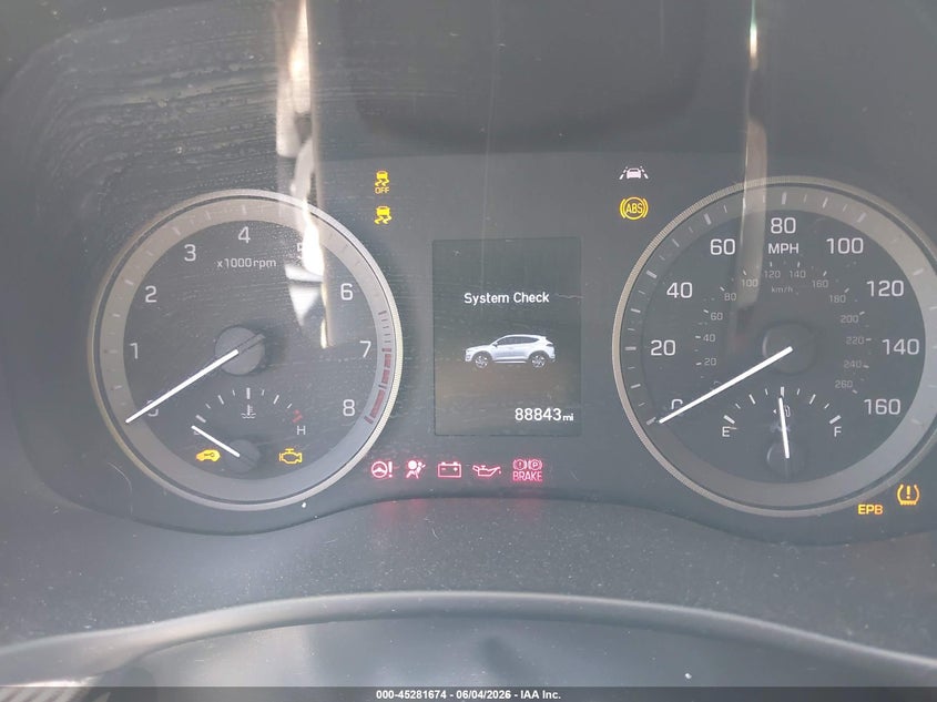 2021 Hyundai Tucson VIN KM8J33A48MU301012 IAAI salvage auction — FRONT & REAR, Salvage Title, sold $3,950 on 2026-07-30 (photo 7)