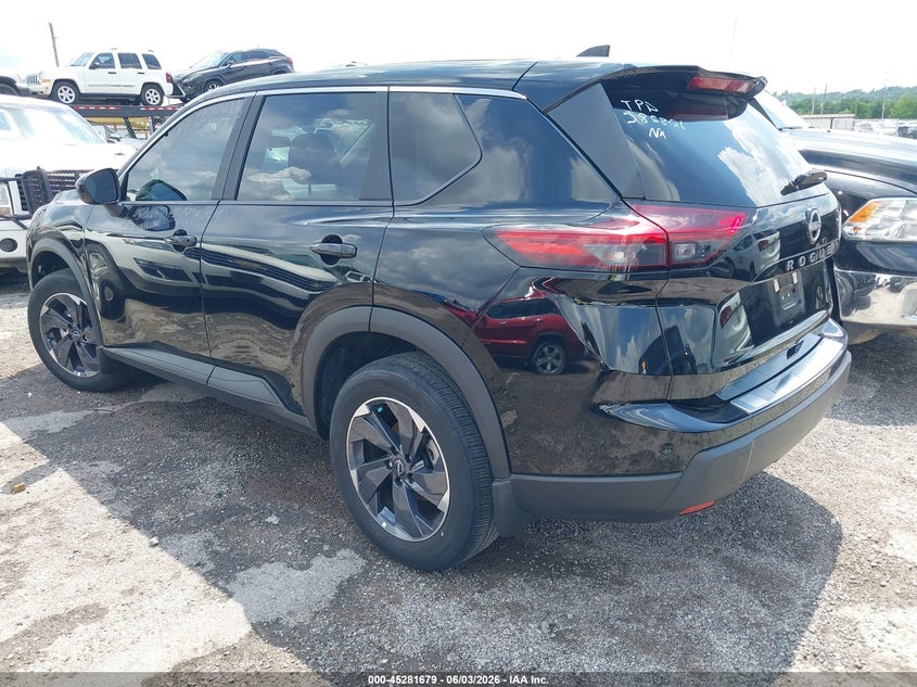 2025 Nissan Rogue VIN 5N1BT3BA5SC769582 IAAI salvage auction — RIGHT FRONT, Salvage Title, sold $7,700 on 2026-08-22 (photo 3)