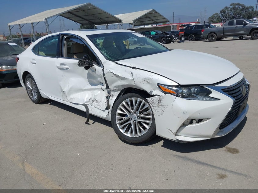 2016 Lexus ES VIN JTHBK1GG7G2233995 IAAI salvage auction — RIGHT SIDE, Salvage Title, sold $3,750 on 2026-07-15 (photo 1)