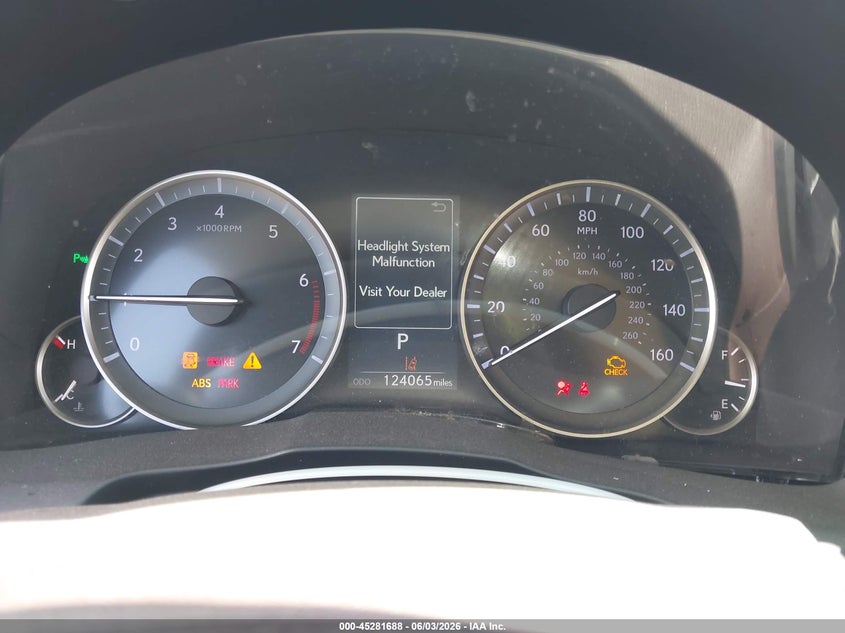 2016 Lexus ES VIN JTHBK1GG7G2233995 IAAI salvage auction — RIGHT SIDE, Salvage Title, sold $3,750 on 2026-07-15 (photo 7)