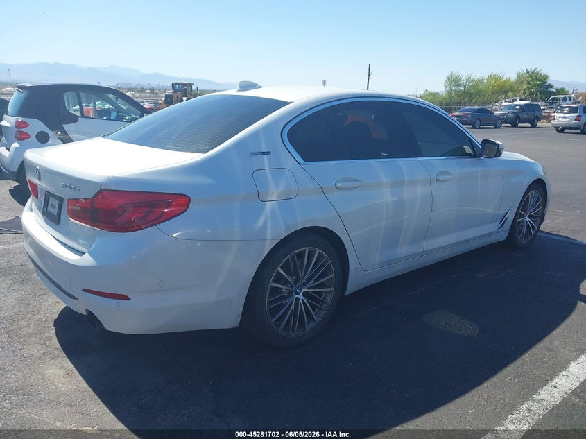 2019 BMW 5er VIN WBAJA9C59KB391859 IAAI salvage auction — UNKNOWN, Salvage Title, sold $5,050 on 2026-07-17 (photo 4)