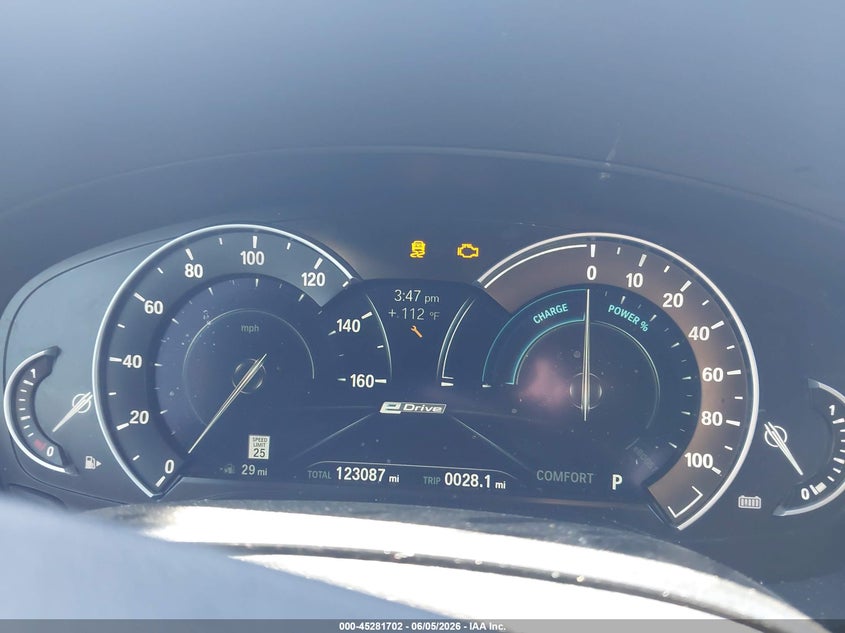 2019 BMW 5er VIN WBAJA9C59KB391859 IAAI salvage auction — UNKNOWN, Salvage Title, sold $5,050 on 2026-07-17 (photo 7)