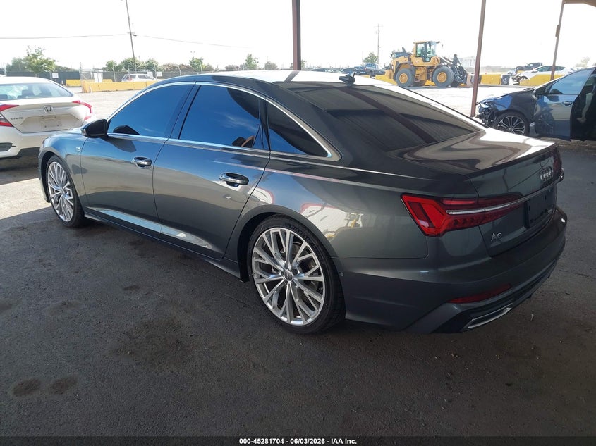 2019 Audi A6 VIN WAUM2AF20KN088318 IAAI salvage auction — RIGHT FRONT, Salvage Title, sold $11,100 on 2026-07-29 (photo 3)
