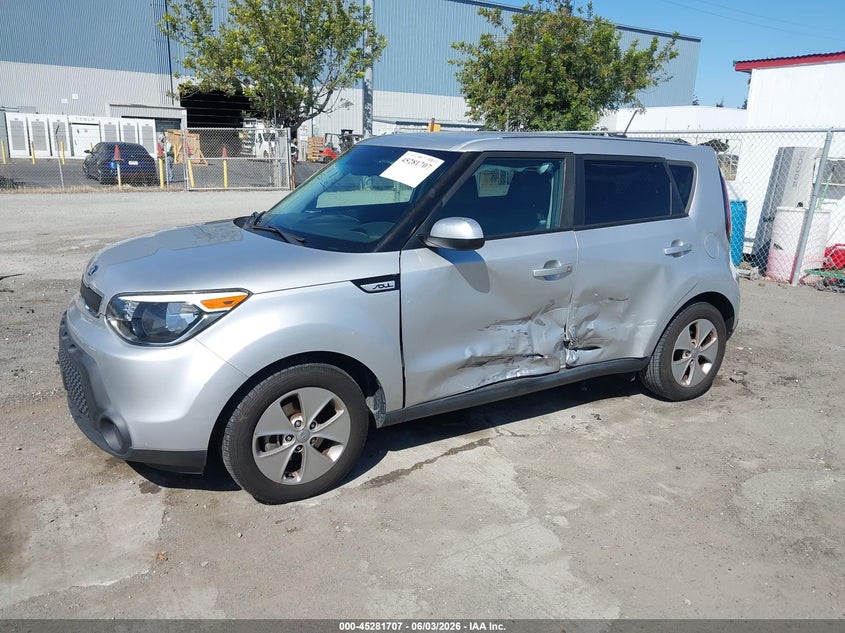 2016 Kia Soul VIN KNDJN2A28G7859260 IAAI salvage auction — LEFT SIDE, Salvage Title, sold $1,250 on 2026-07-06 (photo 6)