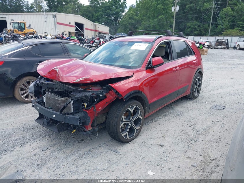 2023 Kia Niro VIN KNDCR3LE1P5061365 IAAI salvage auction — FRONT END, Salvage Title, sold $3,825 on 2026-07-21 (photo 2)