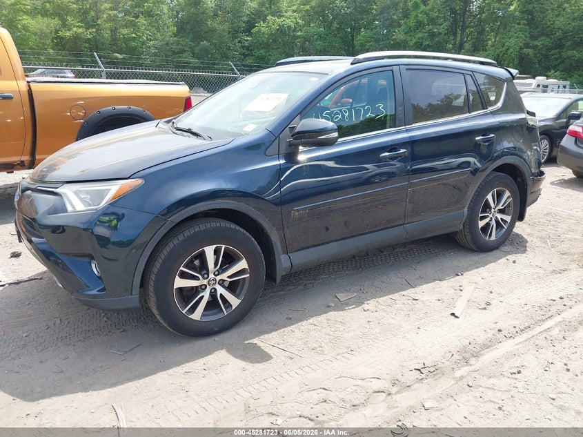 2017 Toyota Rav 4 VIN JTMRFREV7HJ168156 IAAI salvage auction — REAR END, Salvage (Massachusetts), sold $5,900 on 2026-07-07 (photo 2)