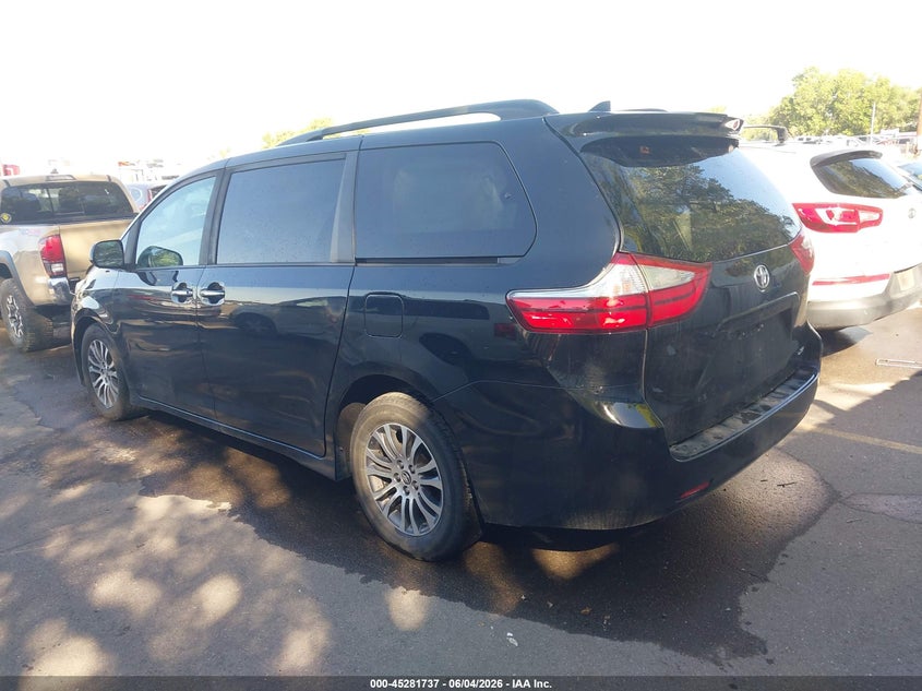 2019 Toyota Sienna VIN 5TDYZ3DC8KS975215 IAAI salvage auction — FRONT END, Salvage Title, sold $1,150 on 2026-07-16 (photo 3)