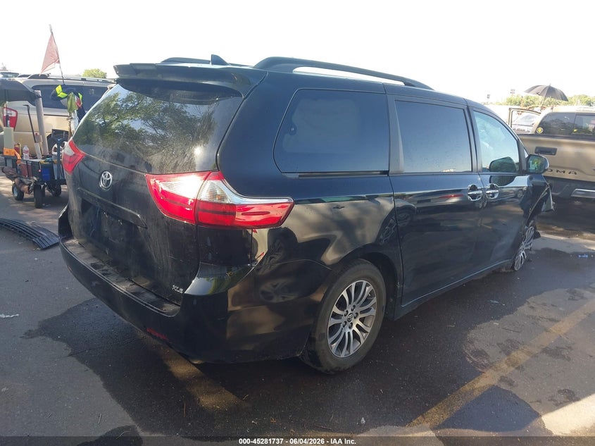 2019 Toyota Sienna VIN 5TDYZ3DC8KS975215 IAAI salvage auction — FRONT END, Salvage Title, sold $1,150 on 2026-07-16 (photo 4)