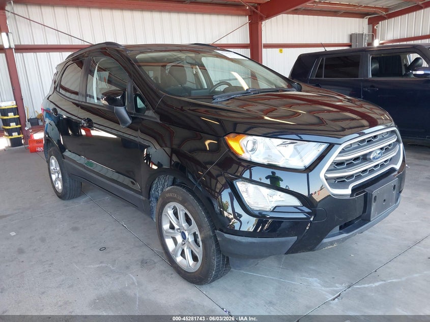 2020 Ford Ecosport VIN MAJ3S2GE5LC342685 IAAI salvage auction — REAR END, Salvage Title, sold $2,275 on 2026-07-07 (photo 1)