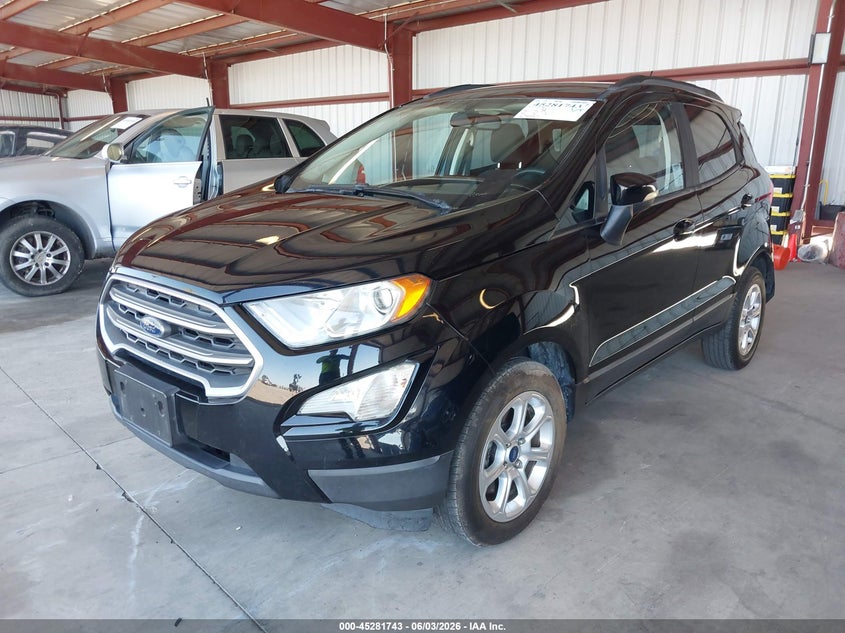 2020 Ford Ecosport VIN MAJ3S2GE5LC342685 IAAI salvage auction — REAR END, Salvage Title, sold $2,275 on 2026-07-07 (photo 2)