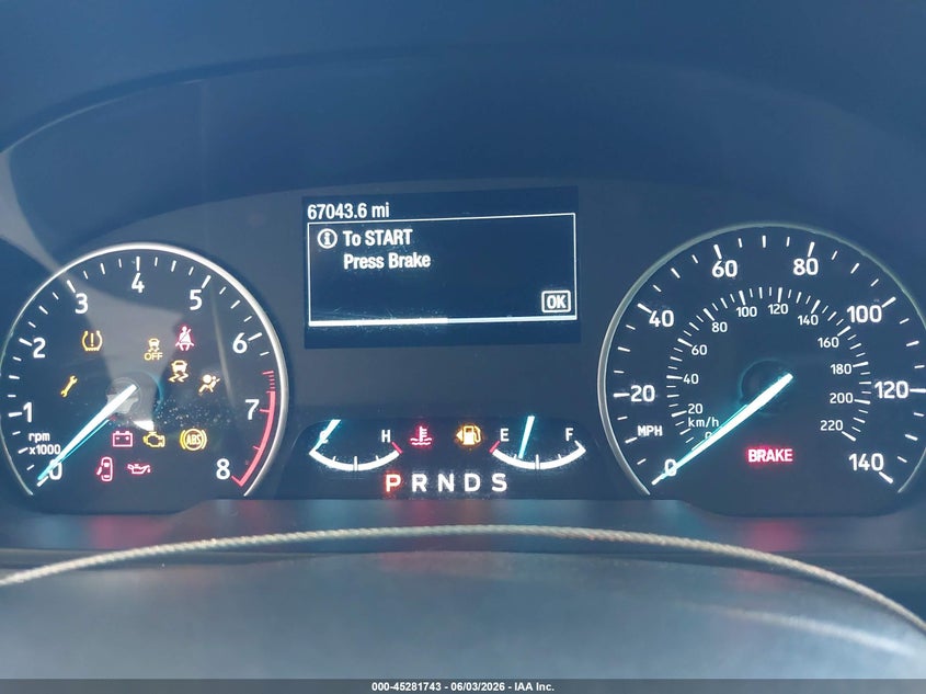 2020 Ford Ecosport VIN MAJ3S2GE5LC342685 IAAI salvage auction — REAR END, Salvage Title, sold $2,275 on 2026-07-07 (photo 7)