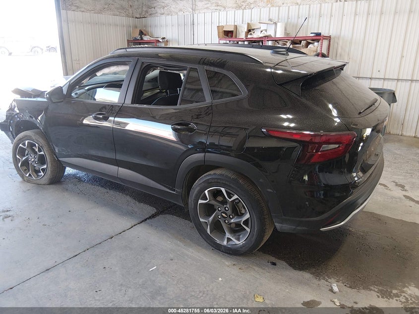2025 Chevrolet Trax VIN KL77LHEP7SC121018 IAAI salvage auction — FRONT END, Salvage Title, sold $150 on 2026-07-24 (photo 3)