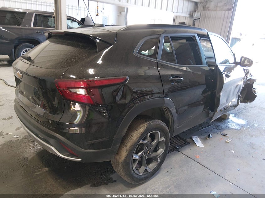 2025 Chevrolet Trax VIN KL77LHEP7SC121018 IAAI salvage auction — FRONT END, Salvage Title, sold $150 on 2026-07-24 (photo 4)