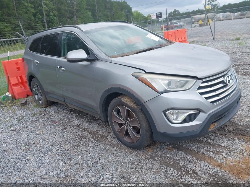 2016 Hyundai Santa fe VIN KM8SM4HF3GU161390 IAAI salvage auction — NORMAL WEAR, Clear (Mississippi), sold $1,850 on 2026-07-17 (photo 1)