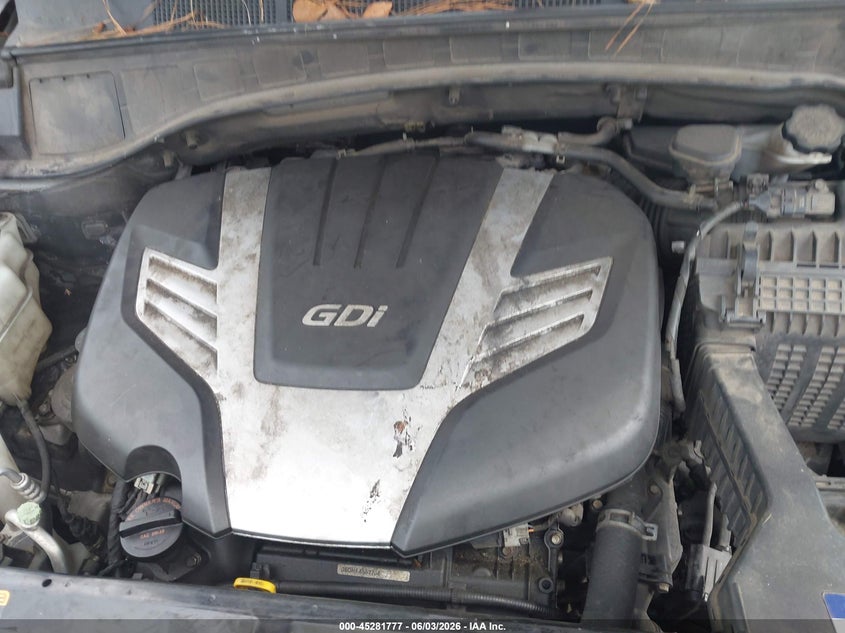 2016 Hyundai Santa fe VIN KM8SM4HF3GU161390 IAAI salvage auction — NORMAL WEAR, Clear (Mississippi), sold $1,850 on 2026-07-17 (photo 6)