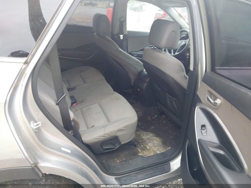 2016 Hyundai Santa fe VIN KM8SM4HF3GU161390 IAAI salvage auction — NORMAL WEAR, Clear (Mississippi), sold $1,850 on 2026-07-17 (photo 8)