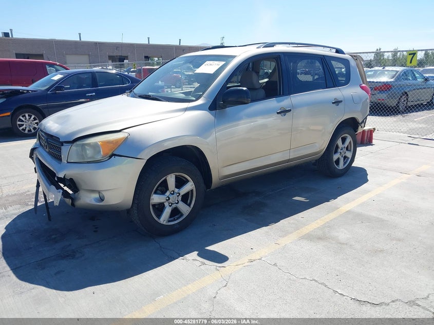 2007 Toyota Rav 4 VIN JTMZD33V176045458 IAAI salvage auction — REAR END, Salvage (California), sold $1,550 on 2026-07-13 (photo 2)