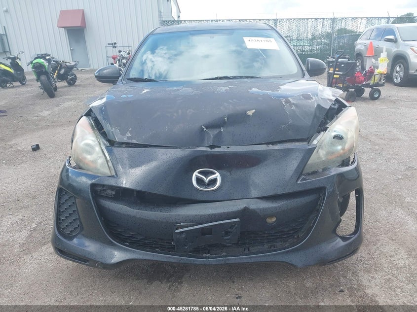 2013 Mazda 3 VIN JM1BL1U78D1746175 IAAI salvage auction — FRONT END, Salvage Title, sold $300 on 2026-07-10 (photo 6)